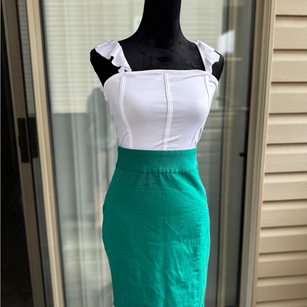Green Women's Skirt